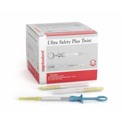 ULTRA SAFETY PLUS TWIST 1 seringa autoclavabila + 5 o-ring-uri
