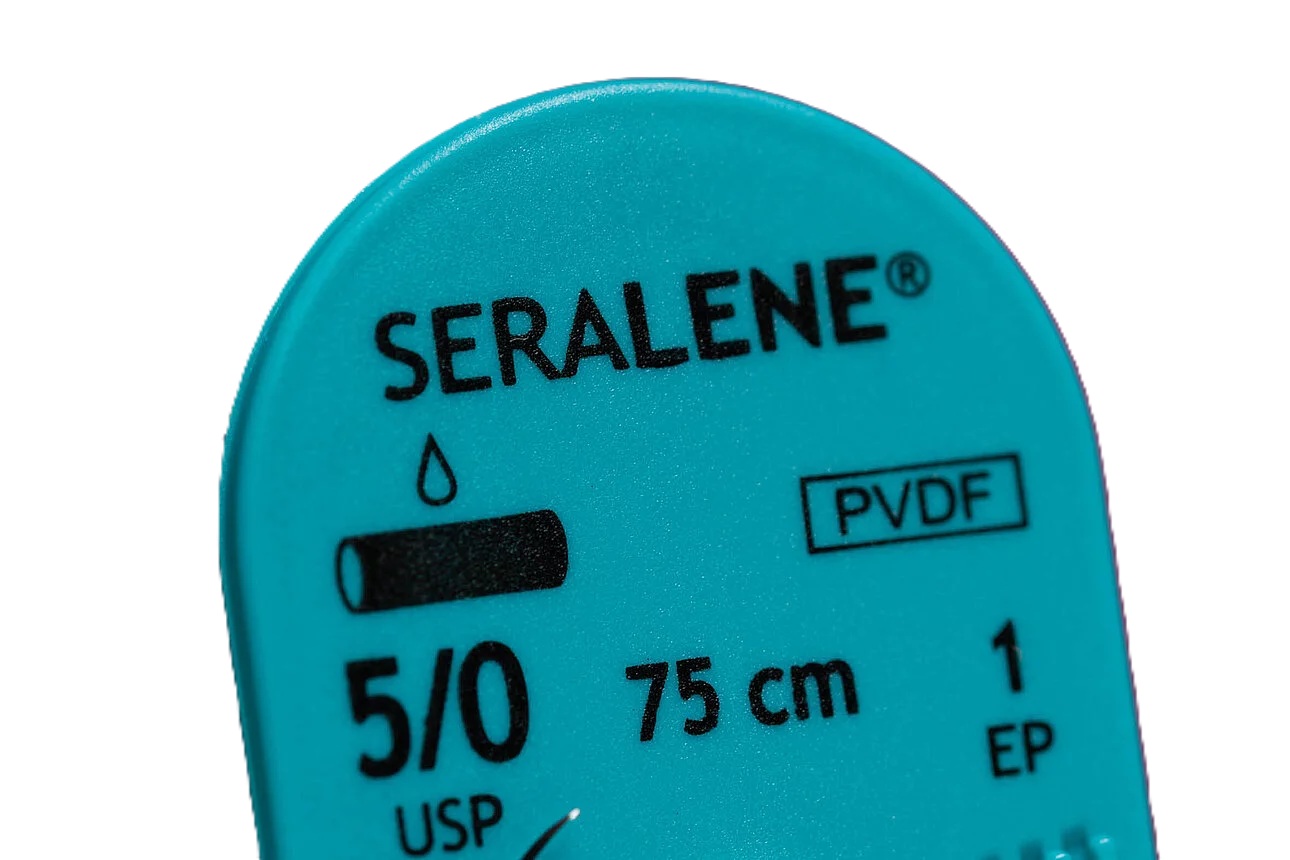 Fire sutura neresorbabile PVDF Seralene DS18
