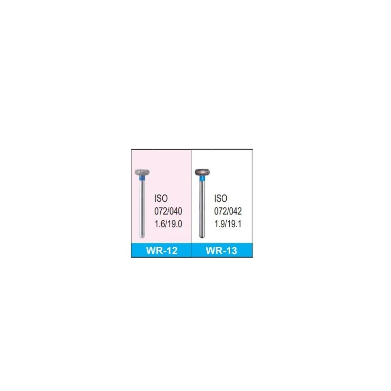 Freza diamantata standard inel albastru seria WR Mani Variante WR13 diam ISO068-042