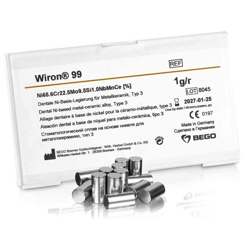 Aliaj Wiron 99 Bego - Dentotal