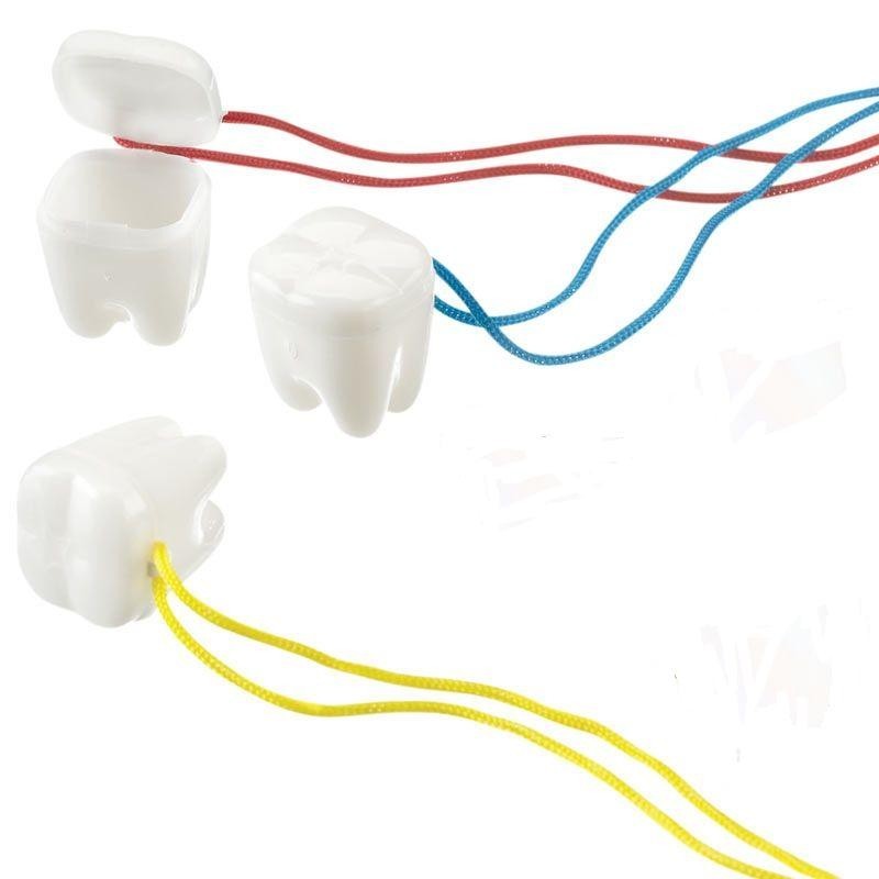 Cutie dintisor pentru copii alba Tribest