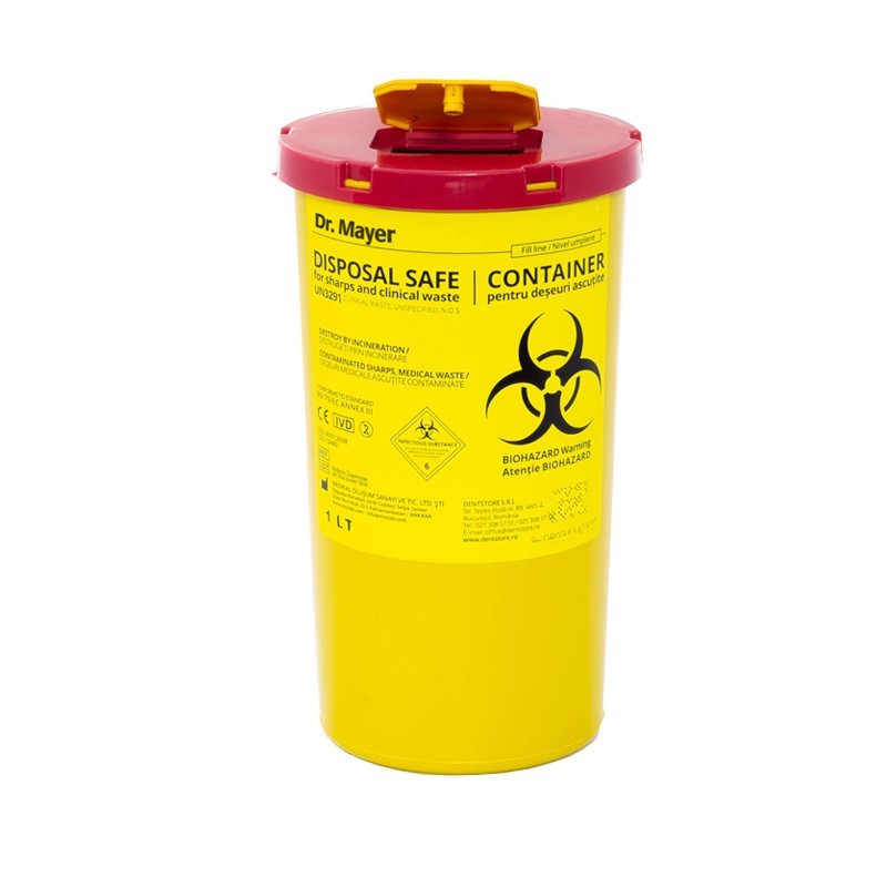 Container Obiecte Ascutite 1 L Dr. Mayer