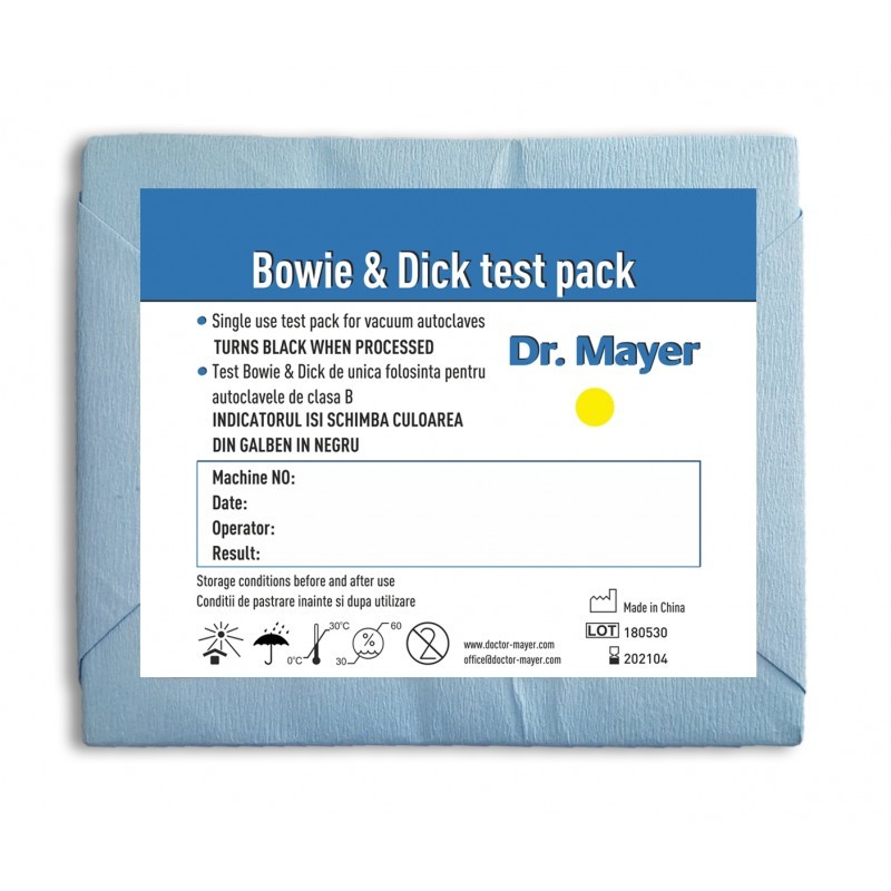Test Control Bowie & Dick Dr. Mayer