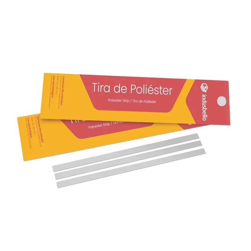 Kit 50 benzi celuloid polyester Indusbello