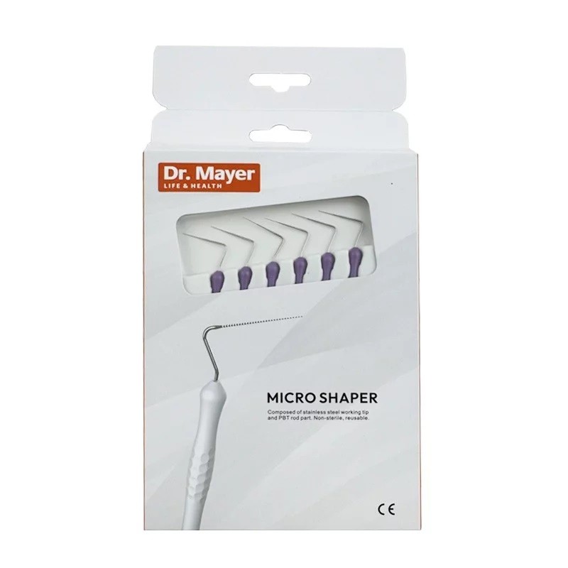 Micro K Shaper cu maner .03 6 bucati Dr. Mayer Variante 008 (gri)