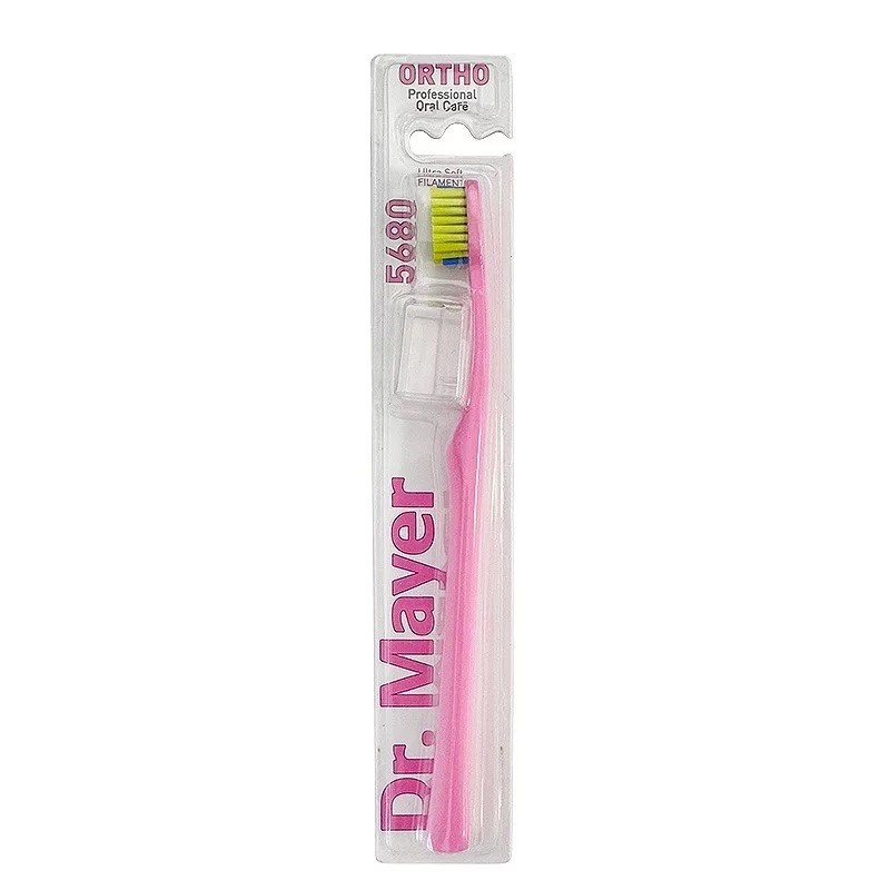 Periuta ortodontica Ultrasoft 5680 Pink Dr. Mayer