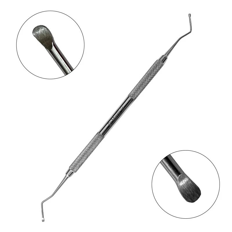 Spatula bucala Heidemann 2/2mm Dr. Mayer Precision