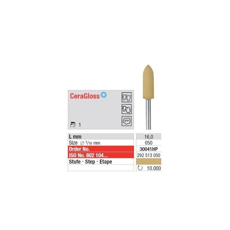 Polipant Ceramica CeraGloss HP Montat - Pasul 3: Galben Cod 30043HP