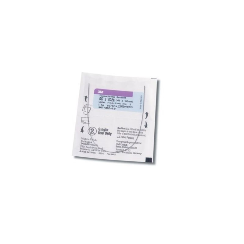 Arc otel Permachrome Resilient rotund superior 1 bucata 3M Varianta .014