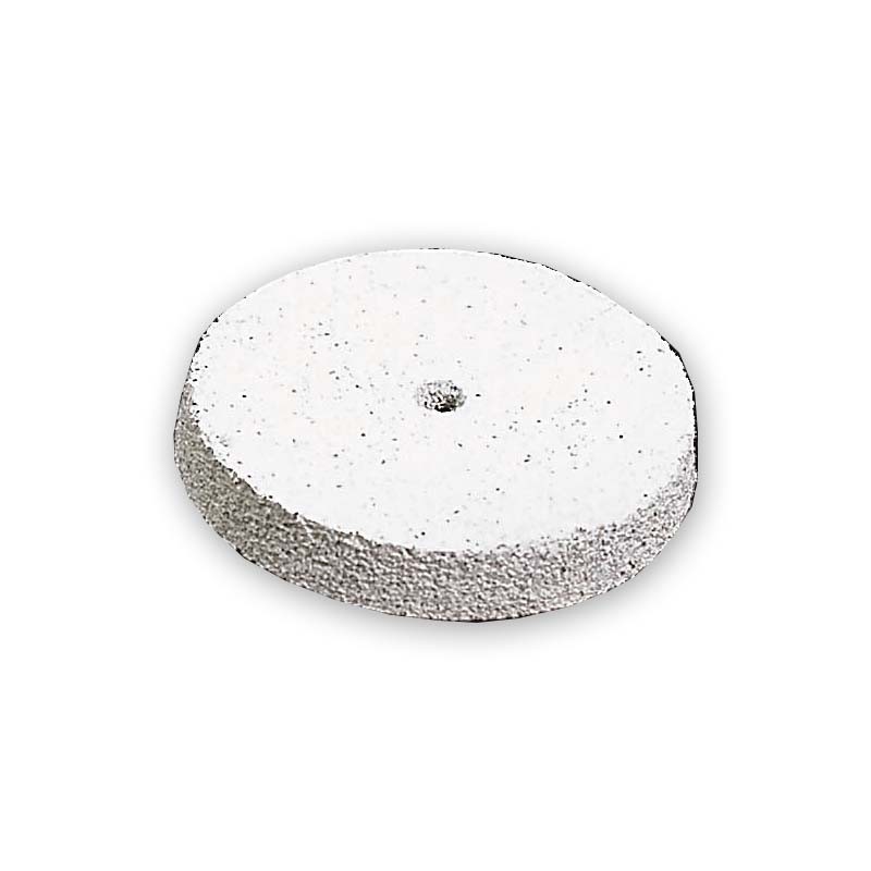 Polipant roata alb granulatie mare 22 x 3mm Shera