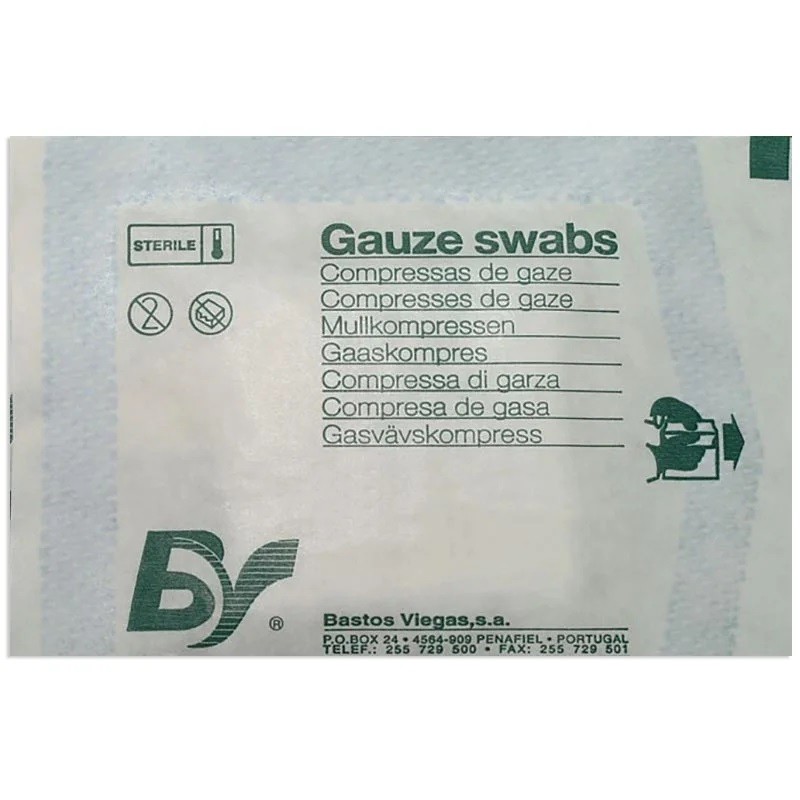 Comprese sterile netesute 5x5cm 5 bucati Bastos Viegas