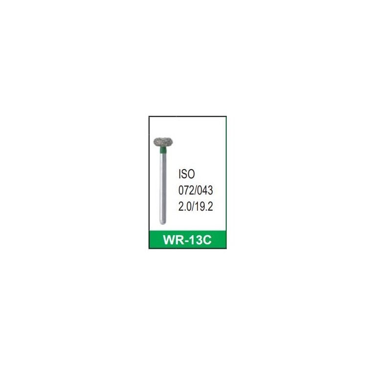 Freza diamantata grosiera verde WR-13C diam ISO 072/043 Mani Varianta WR13C diam ISO068-042