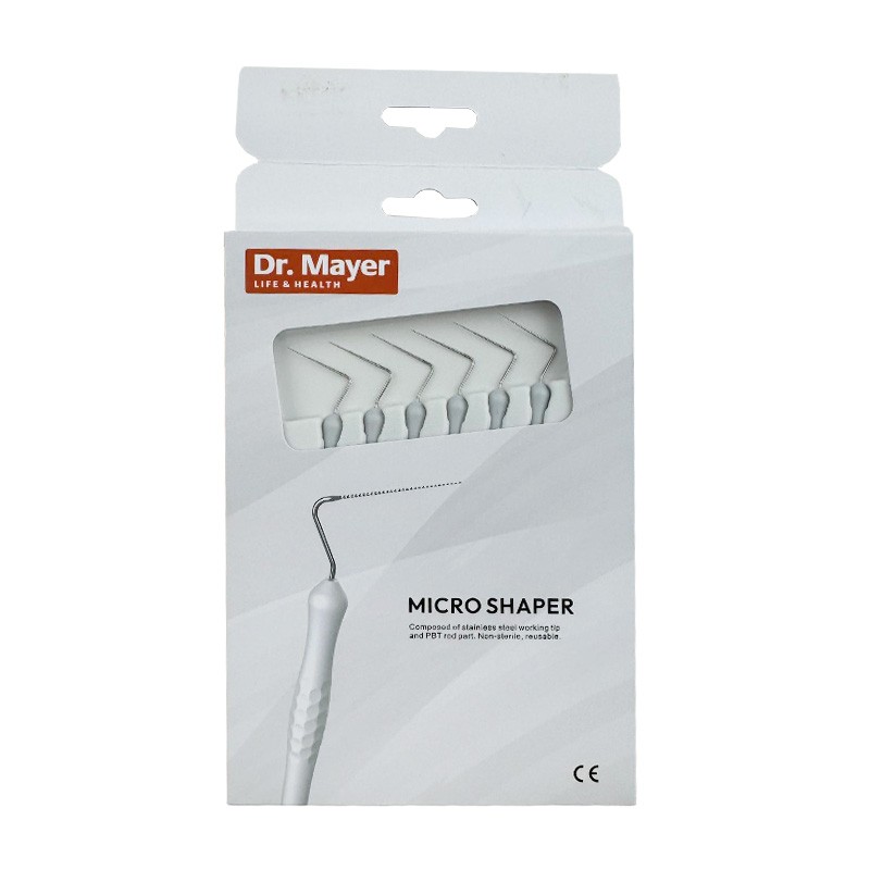 Micro K Shaper cu maner .03 6 bucati Dr.Mayer Varianta 008 ( GRI )