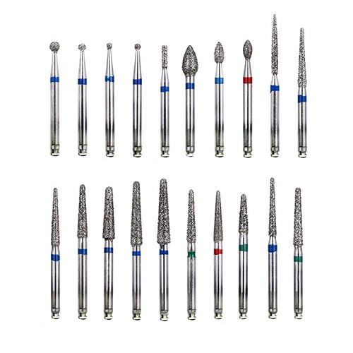 Freze dentare diamantate pentru contraunghi