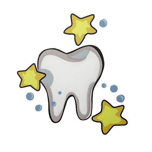 Sticker dinte intre stele