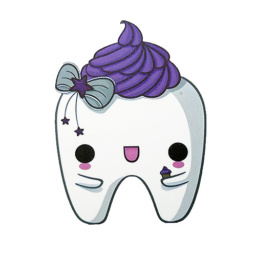 Sticker icecream dent
