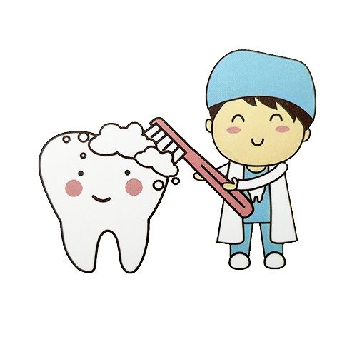 Sticker medicul curata molarul