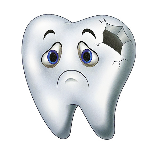 Sticker molar trist
