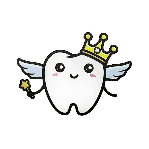 Sticker zana maseluta cu coroana