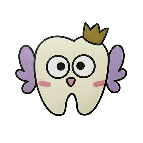 Sticker zana maseluta aripi mov