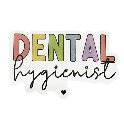 Sticker dental hygienist