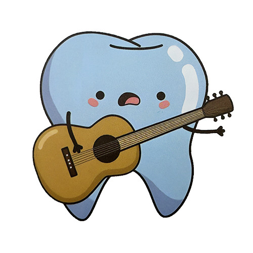 Sticker molar cu chitara acustica