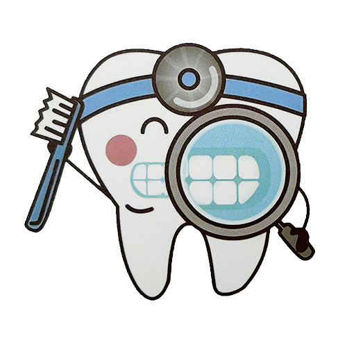 Sticker molarul medic stomatolog