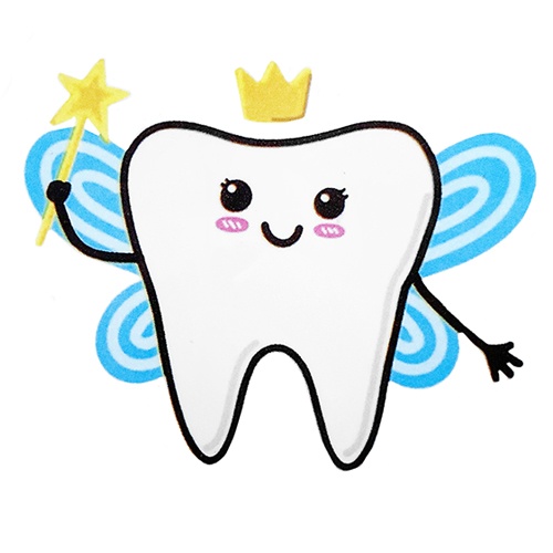Sticker Molar Zana Maseluta Aripi Albastre