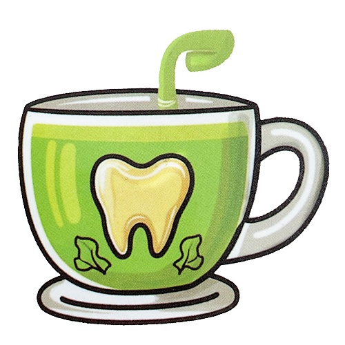 Sticker Dental Tea