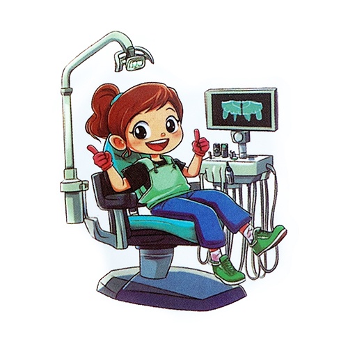 Sticker Pacienta Fericita