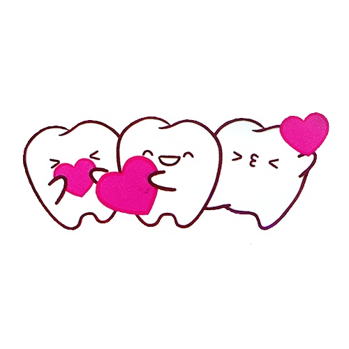 Sticker Dintii Dragostei