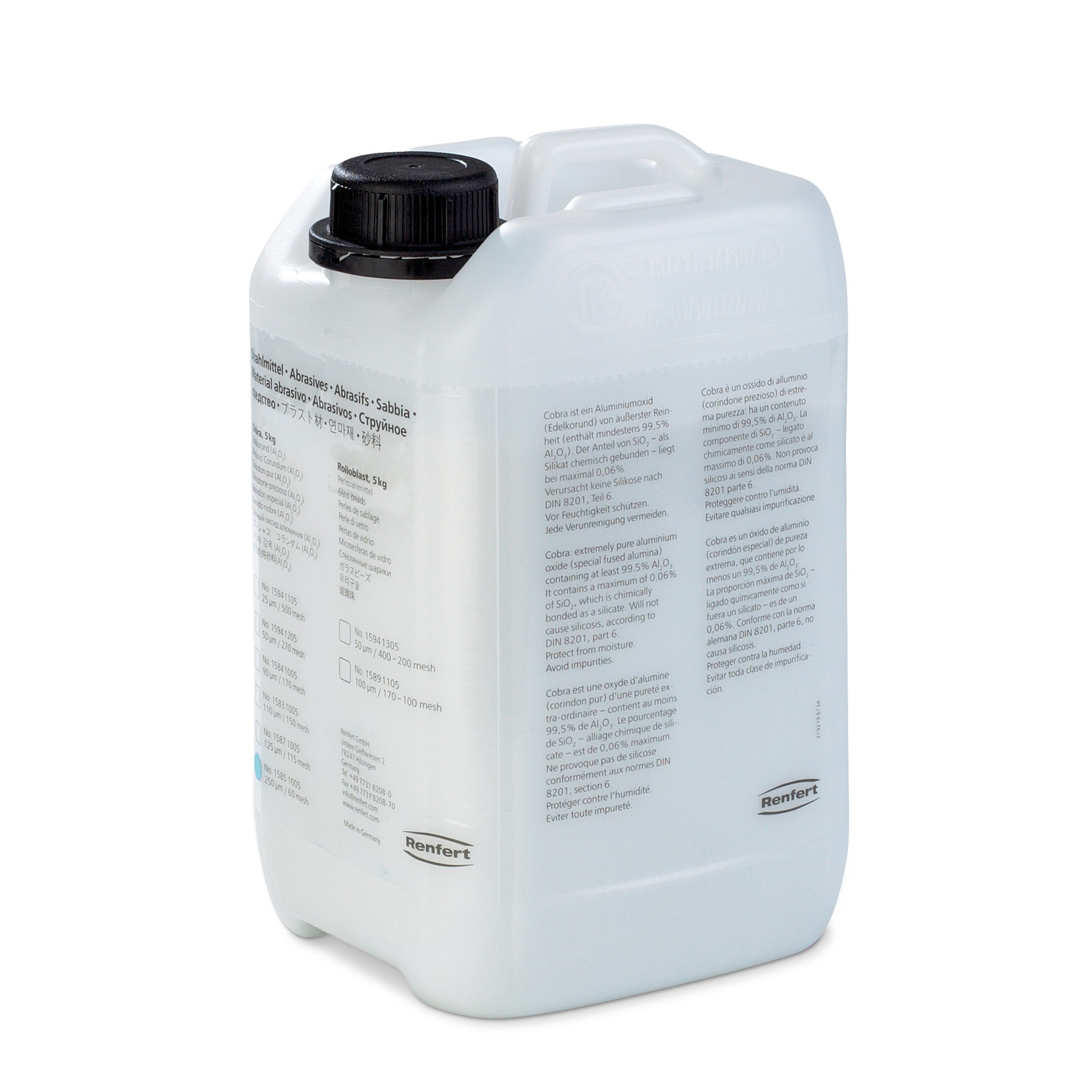 Mărgele din sticlă neabrazivă Rolloblast abraziv 50µM 5 KG - DoriotDent