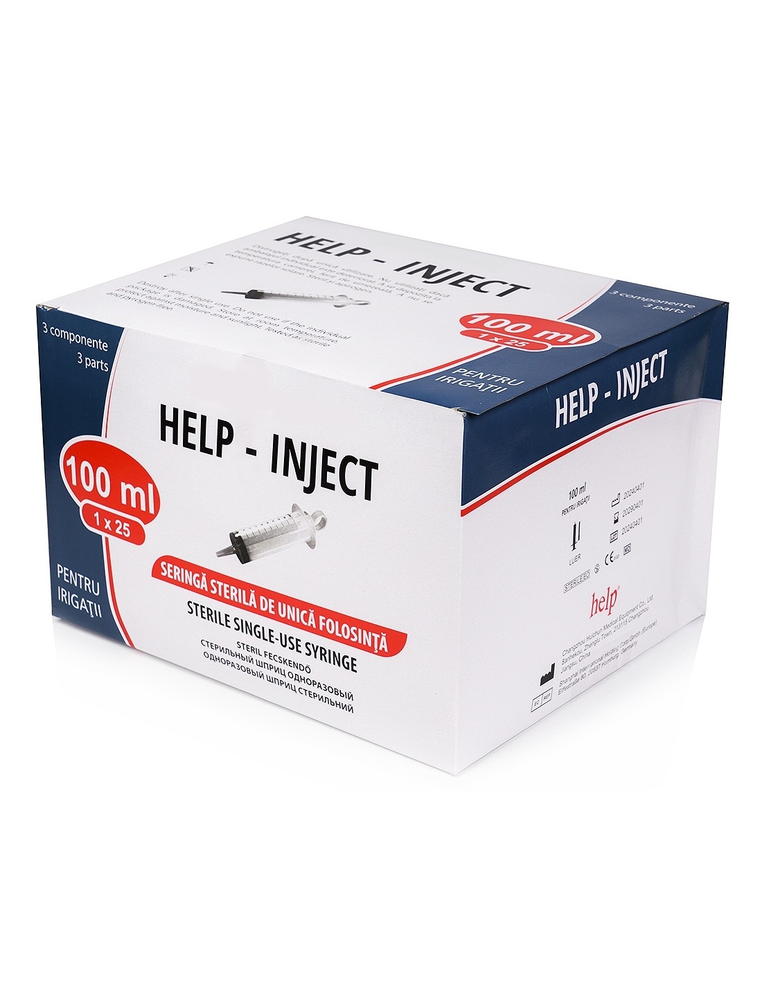 Seringi 100 ml tip Guyon, Pentru Irigatie | Livrare Rapida!