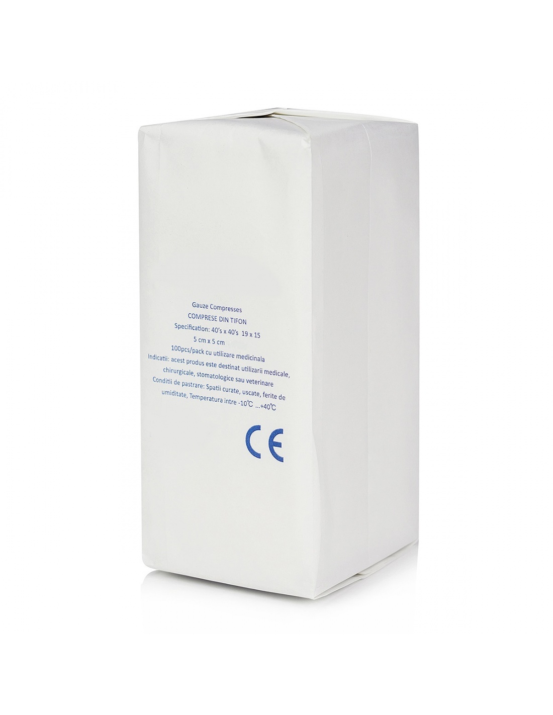 Comprese Tifon Nesterile 5 x 5 cm – Pentru Îngrijire Zilnică