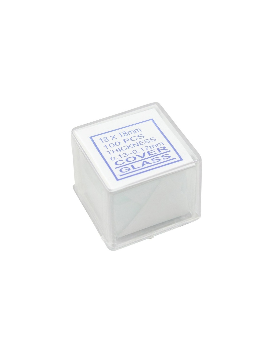 Lamele Microscop 18 x 18 mm - 100 buc