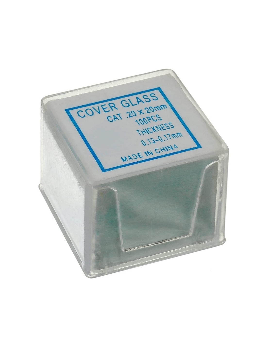 Lamele Microscop 20 x 20 mm - 100 buc
