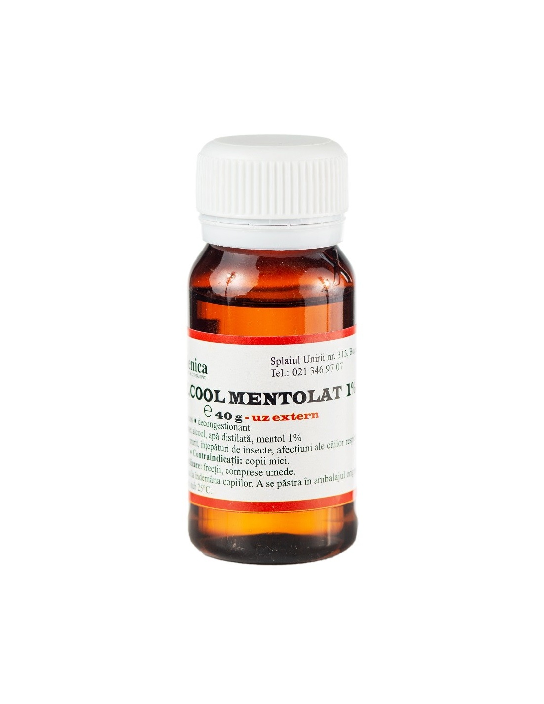 Alcool mentolat 1% - 40 g