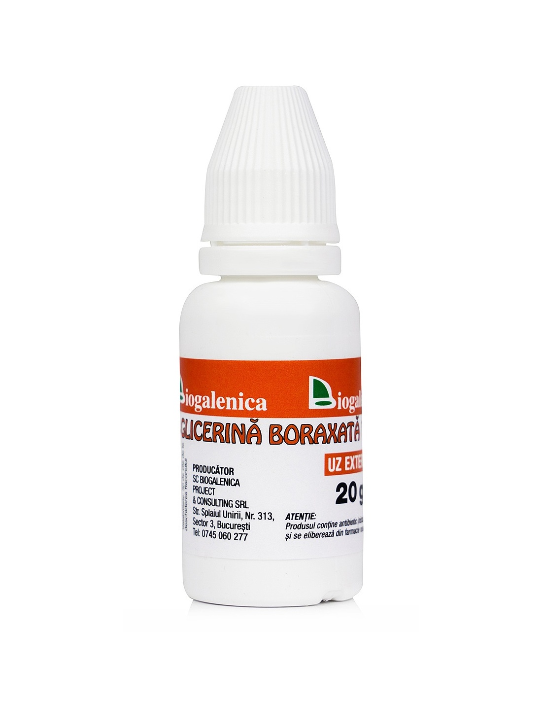 Glicerina Boraxata cu Nistatina 10%
