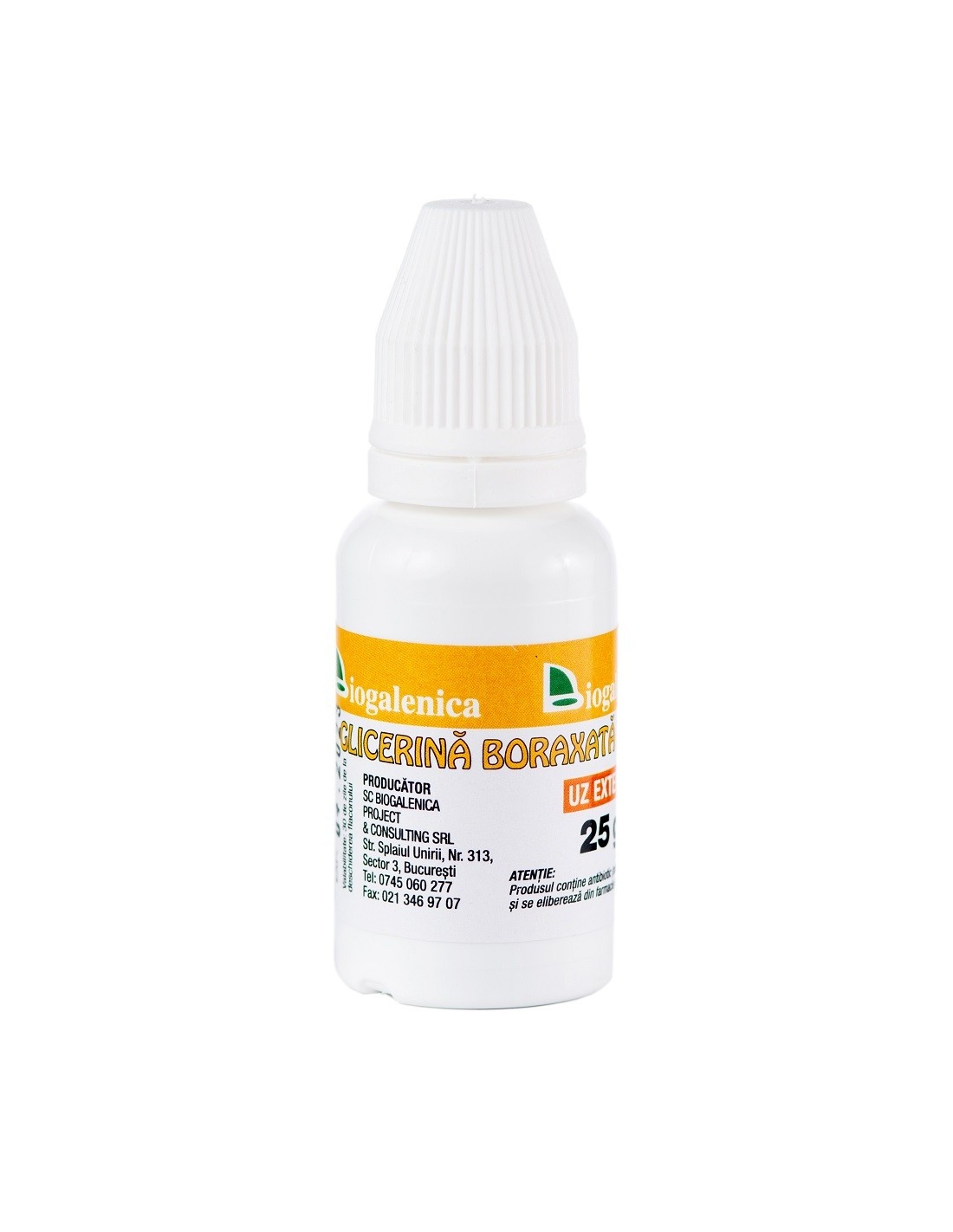Glicerina boraxata 10% - 25 grame