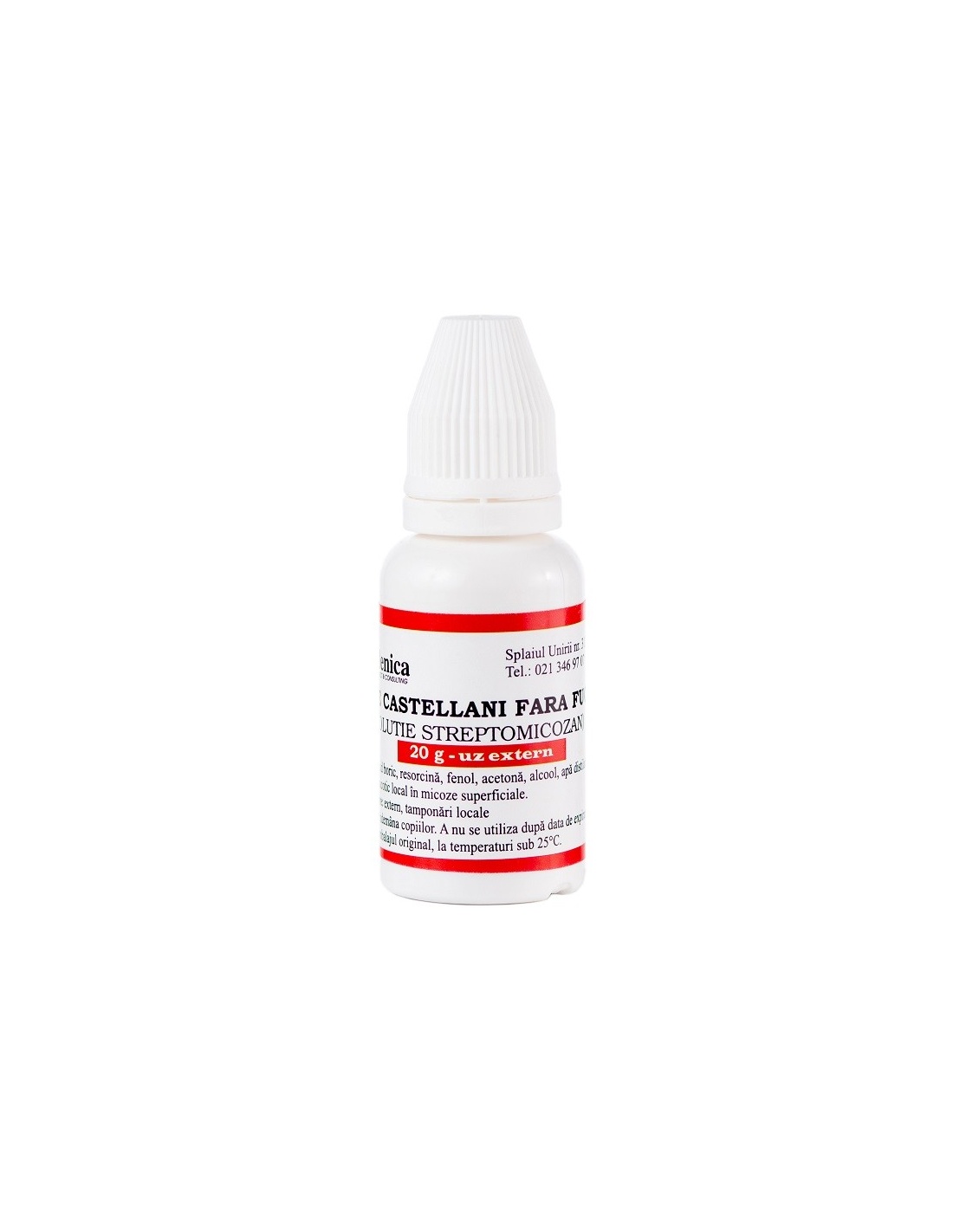Solutie Castellani fara fucsina - 20 g