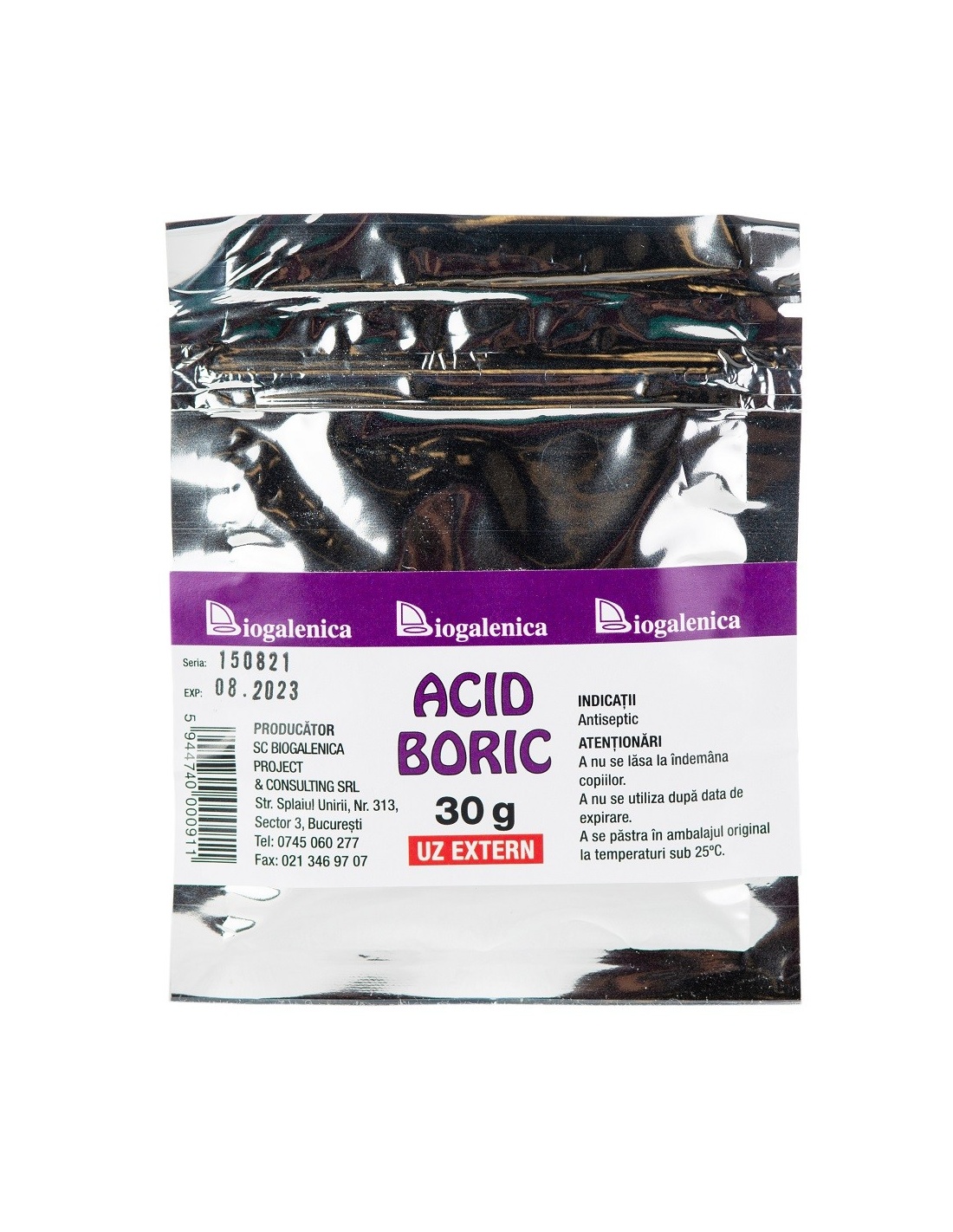 Acid boric - 30 grame