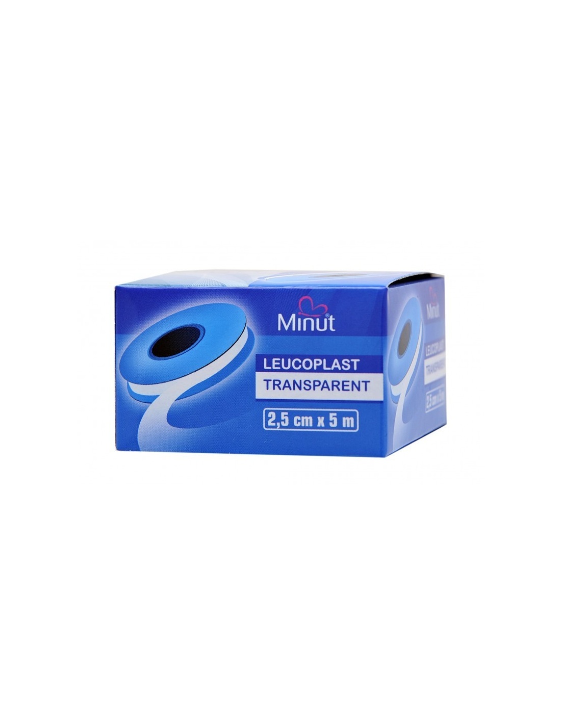 Leucoplast plastic transparent hipoalergenic