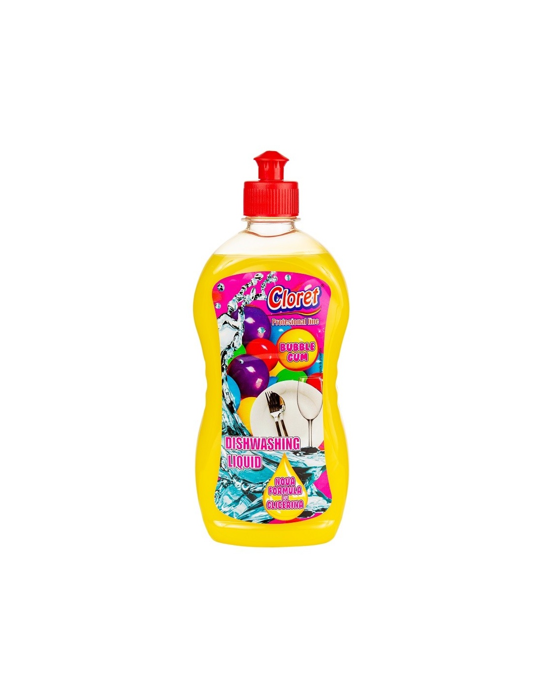 Detergent de vase Bubble Gum Guma Turbo - 500 ml
