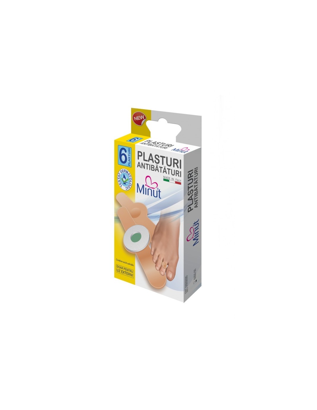 Plasturi antibataturi Minut - 6 buc