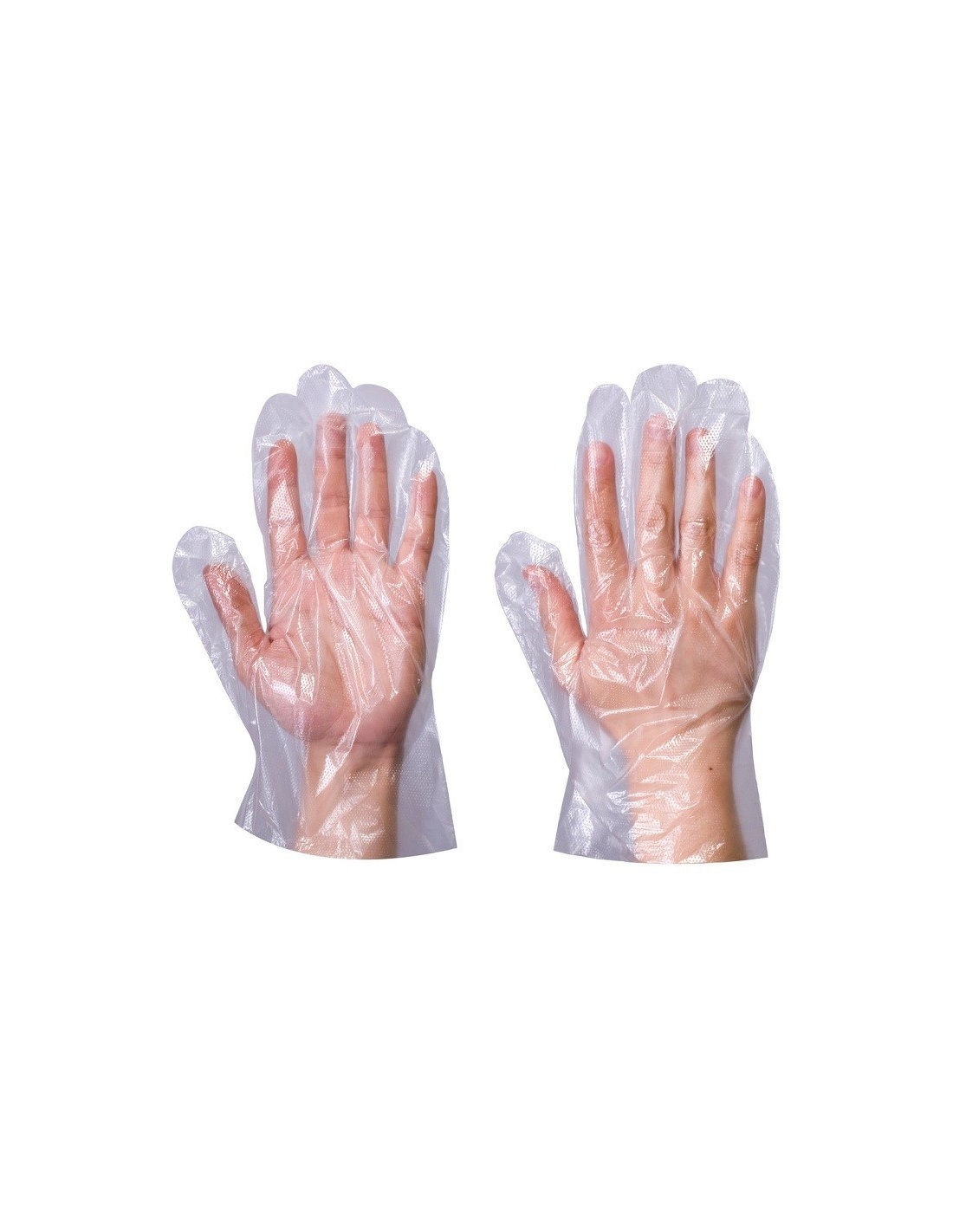 Manusi menaj plastic HDPE - 100 buc
