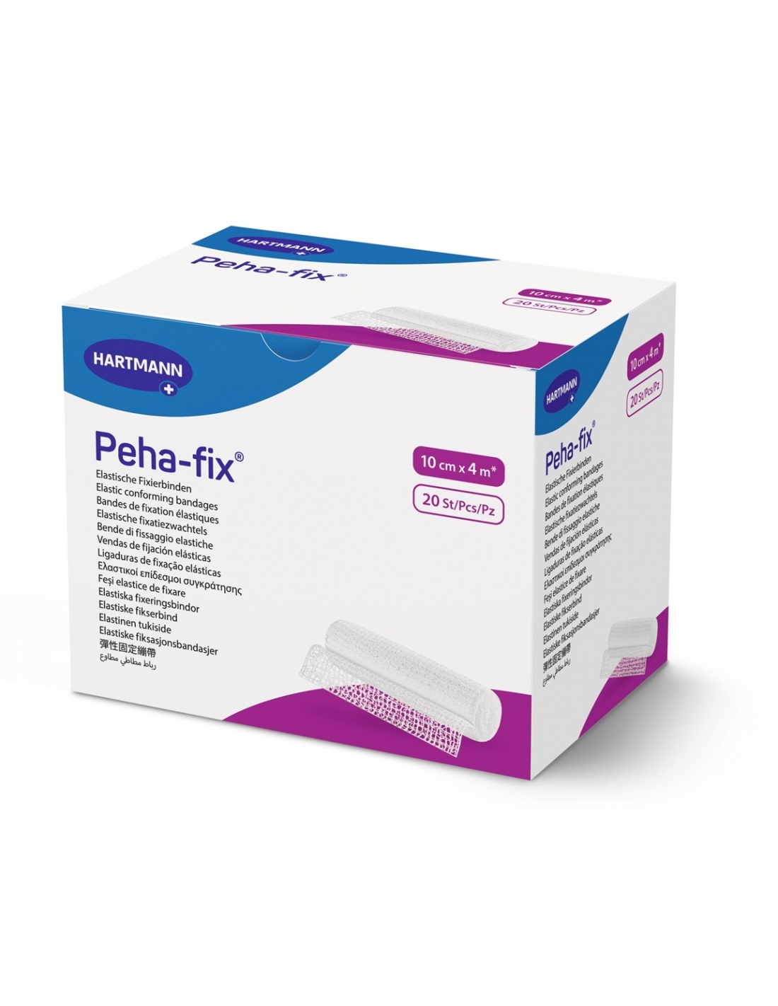 Peha-Fix Hartmann fasa elastica de fixare - 10 cm x 4 m