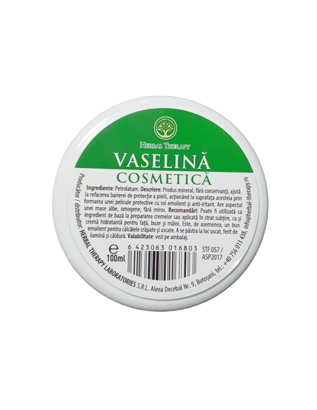 Vaselina Cosmetica - 100 ml