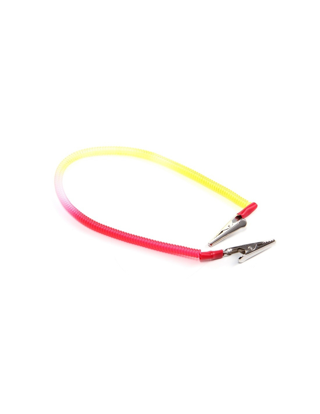 Lant spirala plastic pentru bavete - 35 cm