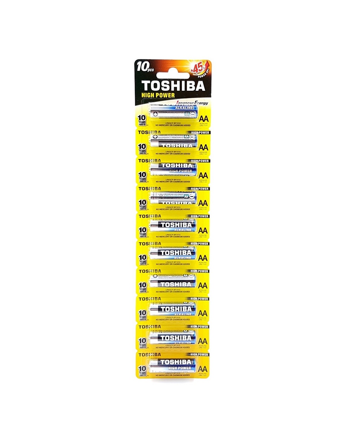Baterie Alkalina Toshiba 1.5 V - AA