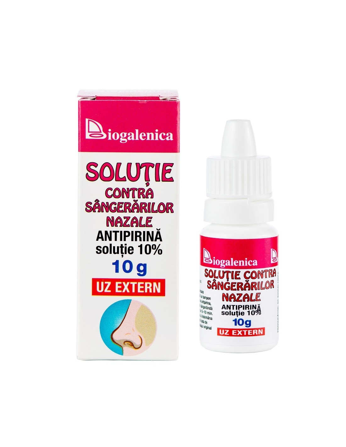 Solutie contra sangerarilor nazale - 10 ml
